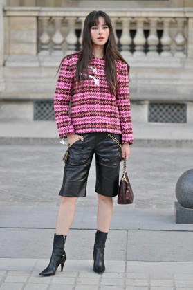 PFW Louis Vuitton Outside Arrivals Urassaya Sperbund arriving at Louis Vuitton show during Paris Fashion Week, in Paris, France on 6 October 2026. Photo by Julien Reynaud APS-Medias ABACAPRESS.COM Paris France  Copyright: xReynaudxJulien APS-Medias ABACAx