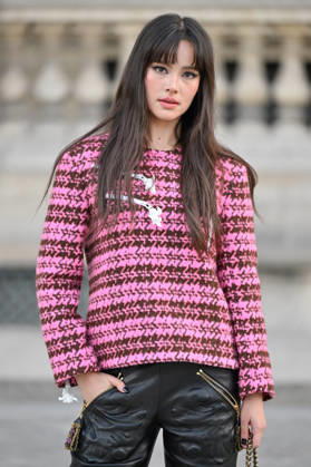 PFW Louis Vuitton Outside Arrivals Urassaya Sperbund arriving at Louis Vuitton show during Paris Fashion Week, in Paris, France on 6 October 2026. Photo by Julien Reynaud APS-Medias ABACAPRESS.COM Paris France  Copyright: xReynaudxJulien APS-Medias ABACAx