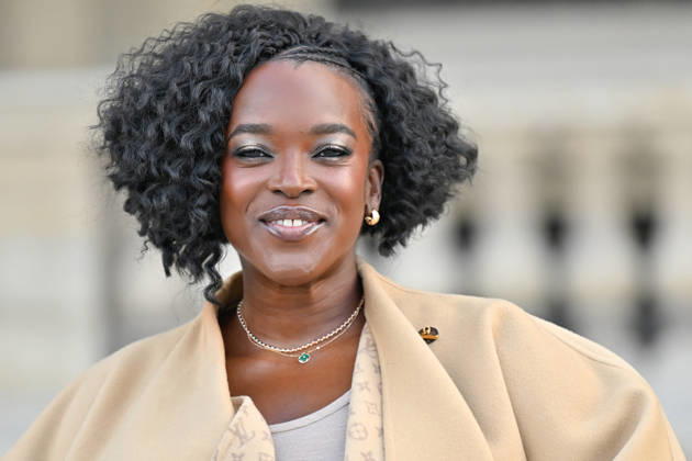 PFW Louis Vuitton Outside Arrivals Wunmi Mosaku arriving at Louis Vuitton show during Paris Fashion Week, in Paris, France on 6 October 2026. Photo by Julien Reynaud APS-Medias ABACAPRESS.COM Paris France  Copyright: xReynaudxJulien APS-Medias ABACAx