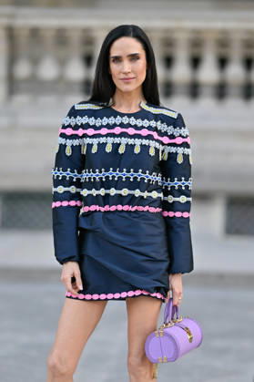PFW Louis Vuitton Outside Arrivals Jennifer Connelly arriving at Louis Vuitton show during Paris Fashion Week, in Paris, France on 6 October 2026. Photo by Julien Reynaud APS-Medias ABACAPRESS.COM Paris France  Copyright: xReynaudxJulien APS-Medias ABACAx
