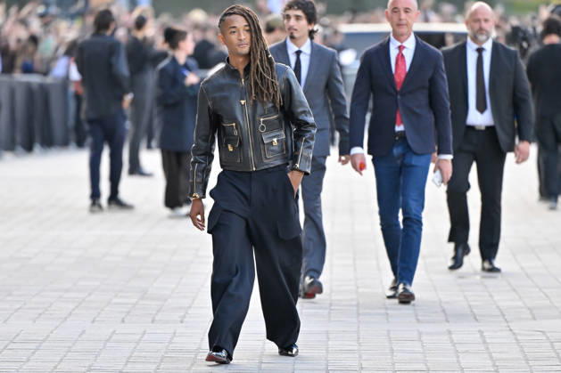 PFW Louis Vuitton Outside Arrivals Jaden Smith arriving at Louis Vuitton show during Paris Fashion Week, in Paris, France on 6 October 2026. Photo by Julien Reynaud APS-Medias ABACAPRESS.COM Paris France  Copyright: xReynaudxJulien APS-Medias ABACAx