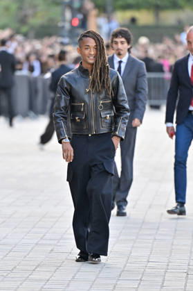 PFW Louis Vuitton Outside Arrivals Jaden Smith arriving at Louis Vuitton show during Paris Fashion Week, in Paris, France on 6 October 2026. Photo by Julien Reynaud APS-Medias ABACAPRESS.COM Paris France  Copyright: xReynaudxJulien APS-Medias ABACAx