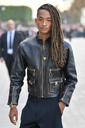 PFW Louis Vuitton Outside Arrivals Jaden Smith arriving at Louis Vuitton show during Paris Fashion Week, in Paris, France on 6 October 2026. Photo by Julien Reynaud APS-Medias ABACAPRESS.COM Paris France  Copyright: xReynaudxJulien APS-Medias ABACAx