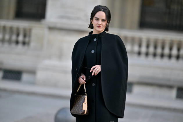 PFW Louis Vuitton Outside Arrivals Noemie Merlant arriving at Louis Vuitton show during Paris Fashion Week, in Paris, France on 6 October 2026. Photo by Julien Reynaud APS-Medias ABACAPRESS.COM Paris France  Copyright: xReynaudxJulien APS-Medias ABACAx