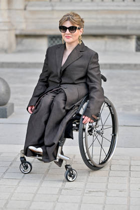 PFW Louis Vuitton Outside Arrivals Ruth Madeley arriving at Louis Vuitton show during Paris Fashion Week, in Paris, France on 6 October 2026. Photo by Julien Reynaud APS-Medias ABACAPRESS.COM Paris France  Copyright: xReynaudxJulien APS-Medias ABACAx