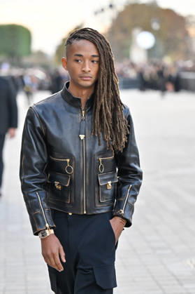 PFW Louis Vuitton Outside Arrivals Jaden Smith arriving at Louis Vuitton show during Paris Fashion Week, in Paris, France on 6 October 2026. Photo by Julien Reynaud APS-Medias ABACAPRESS.COM Paris France  Copyright: xReynaudxJulien APS-Medias ABACAx