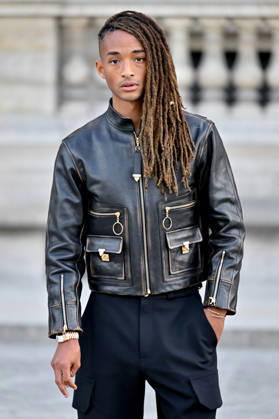 PFW Louis Vuitton Outside Arrivals Jaden Smith arriving at Louis Vuitton show during Paris Fashion Week, in Paris, France on 6 October 2026. Photo by Julien Reynaud APS-Medias ABACAPRESS.COM Paris France  Copyright: xReynaudxJulien APS-Medias ABACAx