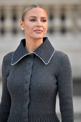 PFW Louis Vuitton Outside Arrivals Morgan Stewart arriving at Louis Vuitton show during Paris Fashion Week, in Paris, France on 6 October 2026. Photo by Julien Reynaud APS-Medias ABACAPRESS.COM Paris France  Copyright: xReynaudxJulien APS-Medias ABACAx