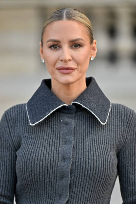 PFW Louis Vuitton Outside Arrivals Morgan Stewart arriving at Louis Vuitton show during Paris Fashion Week, in Paris, France on 6 October 2026. Photo by Julien Reynaud APS-Medias ABACAPRESS.COM Paris France  Copyright: xReynaudxJulien APS-Medias ABACAx
