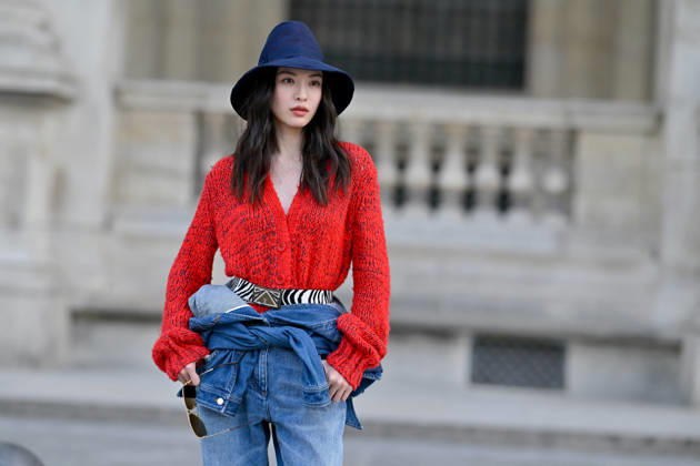 PFW Louis Vuitton Outside Arrivals Elaine Zhong arriving at Louis Vuitton show during Paris Fashion Week, in Paris, France on 6 October 2026. Photo by Julien Reynaud APS-Medias ABACAPRESS.COM Paris France  Copyright: xReynaudxJulien APS-Medias ABACAx
