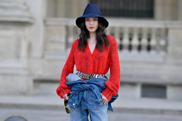 PFW Louis Vuitton Outside Arrivals Elaine Zhong arriving at Louis Vuitton show during Paris Fashion Week, in Paris, France on 6 October 2026. Photo by Julien Reynaud APS-Medias ABACAPRESS.COM Paris France  Copyright: xReynaudxJulien APS-Medias ABACAx