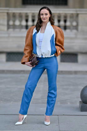PFW Louis Vuitton Outside Arrivals Sophie Turner arriving at Louis Vuitton show during Paris Fashion Week, in Paris, France on 6 October 2026. Photo by Julien Reynaud APS-Medias ABACAPRESS.COM Paris France  Copyright: xReynaudxJulien APS-Medias ABACAx