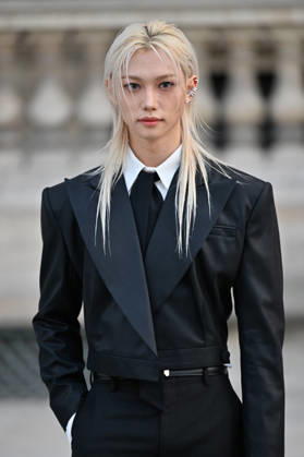 PFW Louis Vuitton Outside Arrivals Felix arriving at Louis Vuitton show during Paris Fashion Week, in Paris, France on 6 October 2026. Photo by Julien Reynaud APS-Medias ABACAPRESS.COM Paris France  Copyright: xReynaudxJulien APS-Medias ABACAx