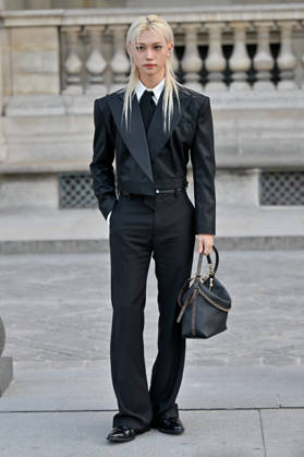 PFW Louis Vuitton Outside Arrivals Felix arriving at Louis Vuitton show during Paris Fashion Week, in Paris, France on 6 October 2026. Photo by Julien Reynaud APS-Medias ABACAPRESS.COM Paris France  Copyright: xReynaudxJulien APS-Medias ABACAx