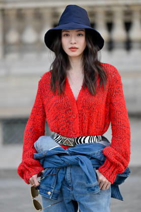 PFW Louis Vuitton Outside Arrivals Elaine Zhong arriving at Louis Vuitton show during Paris Fashion Week, in Paris, France on 6 October 2026. Photo by Julien Reynaud APS-Medias ABACAPRESS.COM Paris France  Copyright: xReynaudxJulien APS-Medias ABACAx