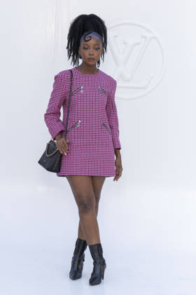 Thuso Mbedu at the photocall for the Louis Vuitton Spring Summer 2027 Women’s Ready-to-Wear collection during Paris Fashion Week (PFW) at the Cité internationale universitaire de Paris, France, on October 6, 2026. Olivier Borde, Bestimage. Photocall at the Louis Vuitton Women’s Ready-to-Wear Spring Summer 2027 show as part of Paris Fashion Week on October 6, 2026, in Paris, France.  Copyright: xOLIVIERxBORDEx xBESTIMAGExOLIVIERxBORDEx xBESTIMAGEx