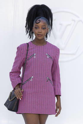 Thuso Mbedu at the photocall for the Louis Vuitton Spring Summer 2027 Women’s Ready-to-Wear collection during Paris Fashion Week (PFW) at the Cité internationale universitaire de Paris, France, on October 6, 2026. Olivier Borde, Bestimage. Photocall at the Louis Vuitton Women’s Ready-to-Wear Spring Summer 2027 show as part of Paris Fashion Week on October 6, 2026, in Paris, France.  Copyright: xOLIVIERxBORDEx xBESTIMAGExOLIVIERxBORDEx xBESTIMAGEx