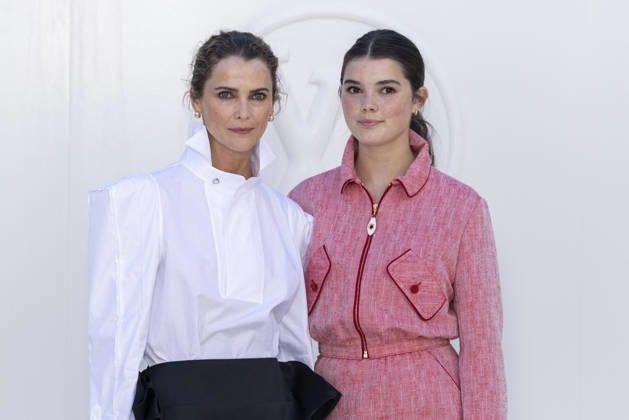 Keri Russell and Willa Lou Deary at the photocall for the Louis Vuitton Women’s Ready-to-Wear Spring Summer 2027 show during Paris Fashion Week (PFW) at the Cité internationale universitaire de Paris, France, on October 6, 2026. Olivier Borde, Bestimage. Photocall at the Louis Vuitton Women’s Ready-to-Wear Spring Summer 2027 show as part of Paris Fashion Week on October 6, 2026, in Paris, France.  Copyright: xOLIVIERxBORDEx xBESTIMAGExOLIVIERxBORDEx xBESTIMAGEx