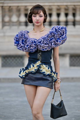 PFW Louis Vuitton Outside Arrivals Lisa arriving at Louis Vuitton show during Paris Fashion Week, in Paris, France on 6 October 2026. Photo by Julien Reynaud APS-Medias ABACAPRESS.COM Paris France  Copyright: xReynaudxJulien APS-Medias ABACAx