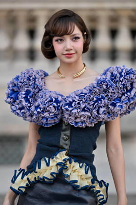PFW Louis Vuitton Outside Arrivals Lisa arriving at Louis Vuitton show during Paris Fashion Week, in Paris, France on 6 October 2026. Photo by Julien Reynaud APS-Medias ABACAPRESS.COM Paris France  Copyright: xReynaudxJulien APS-Medias ABACAx
