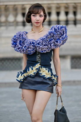 PFW Louis Vuitton Outside Arrivals Lisa arriving at Louis Vuitton show during Paris Fashion Week, in Paris, France on 6 October 2026. Photo by Julien Reynaud APS-Medias ABACAPRESS.COM Paris France  Copyright: xReynaudxJulien APS-Medias ABACAx