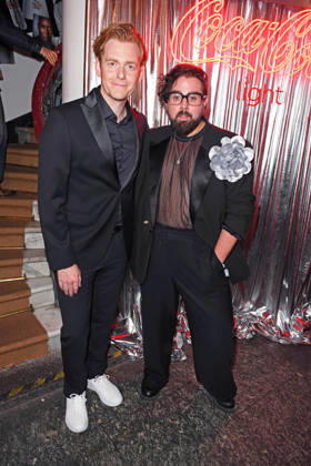 Johannes Heinrichs, Steven Preisner bei der COKE LIGHT EXPERIENCE X BRUCE DARNELL im Borchardt in Berlin am 06.10.2026