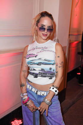 Gina Beckmann bei der COKE LIGHT EXPERIENCE X BRUCE DARNELL im Borchardt in Berlin am 06.10.2026