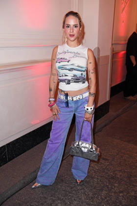 Gina Beckmann bei der COKE LIGHT EXPERIENCE X BRUCE DARNELL im Borchardt in Berlin am 06.10.2026