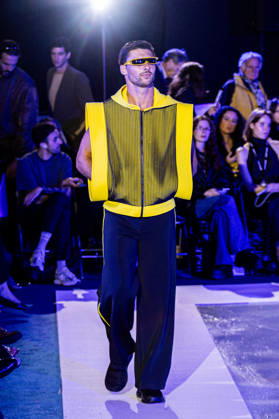 PFW Pierre Cardin Runway NB A model walks the runway during the Pierre Cardin Womenswear Spring Summer 2027 show at Pailleron ice rink as part of Paris Fashion Week on October 06, 2026 in Paris, France. Photo by Nasser Berzane ABACAPRESS.COM Paris France Copyright: xBerzanexNasser ABACAx