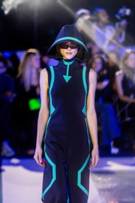 PFW Pierre Cardin Runway NB A model walks the runway during the Pierre Cardin Womenswear Spring Summer 2027 show at Pailleron ice rink as part of Paris Fashion Week on October 06, 2026 in Paris, France. Photo by Nasser Berzane ABACAPRESS.COM Paris France Copyright: xBerzanexNasser ABACAx