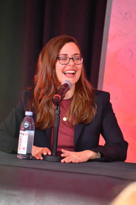 NEW YORK, NY- OCTOBER 6: Lear deBessonet at the press conference for A Few Good Men at Lincoln Center Theater in the Vivian Beaumont Theatre on October 6, 2026 in New York City. Copyright: xmpi099 MediaPunchx