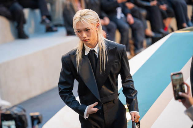 PFW - Louis Vuitton Front Row - Paris Felix Lee poses as she arrives ahead of the Louis Vuitton Women s Spring Summer 2027 collection fashion show as part of the Paris Fashion Week, in Paris, France on October 6, 2026. Photo by Alexis Jumeau ABACAPRESS.COM Paris France  Copyright: xJumeauxAlexis ABACAx