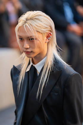 PFW - Louis Vuitton Front Row - Paris Felix Lee poses as she arrives ahead of the Louis Vuitton Women s Spring Summer 2027 collection fashion show as part of the Paris Fashion Week, in Paris, France on October 6, 2026. Photo by Alexis Jumeau ABACAPRESS.COM Paris France  Copyright: xJumeauxAlexis ABACAx