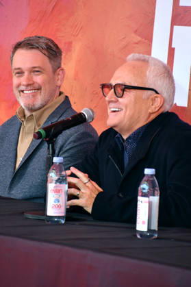 NEW YORK, NY- OCTOBER 6: Michael Arden and Bradley Whitford at the press conference for A Few Good Men at Lincoln Center Theater in the Vivian Beaumont Theatre on October 6, 2026 in New York City. Credit: AdMedia New York City USA - ZUMAa123 20261006_zaa_a123_119 Copyright: xJohnxFyckex