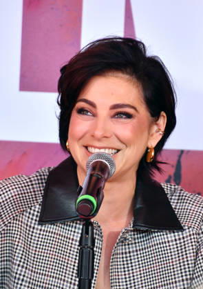 NEW YORK, NY- OCTOBER 6: Krysta Rodriguez at the press conference for A Few Good Men at Lincoln Center Theater in the Vivian Beaumont Theatre on October 6, 2026 in New York City. Credit: AdMedia New York City USA - ZUMAa123 20261006_zaa_a123_112 Copyright: xJohnxFyckex