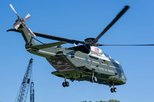 October 6, 2026, Washington, Dc, USA: President Donald Trump departs the White House for a trip to Baltimore on October 6, 2026. President Trump was accompanied by Chief of Staff Susie Wiles and Defense Secretary Pete Hegseth. Washington USA - ZUMAl312 20261006_znp_l312_014 Copyright: xAndrewxLeydenx