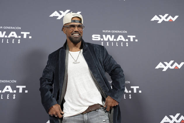 October 6, 2026, Madrid, Spain: Shemar Moore attends the S.W.A.T. Exiles premiere at Palacio de la Prensa in Madrid. Madrid Spain - ZUMAs197 20261006_aaa_s197_147 Copyright: xAtilanoxGarciax