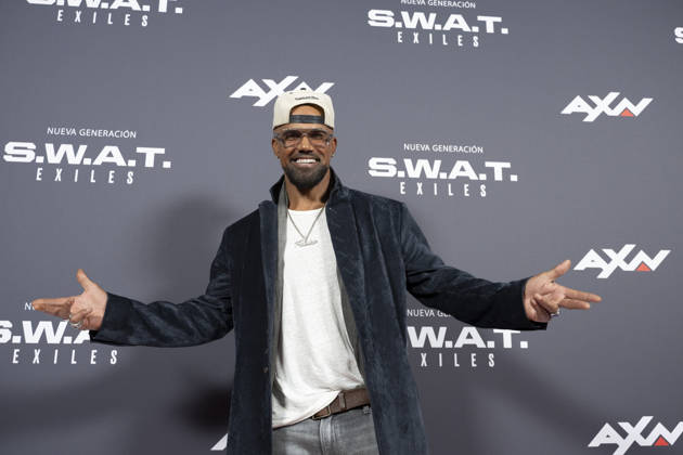 October 6, 2026, Madrid, Spain: Shemar Moore attends the S.W.A.T. Exiles premiere at Palacio de la Prensa in Madrid. Madrid Spain - ZUMAs197 20261006_aaa_s197_150 Copyright: xAtilanoxGarciax