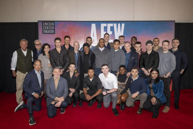October 6, 2026, New York, New York, USA: The cast and creative team of A Few Good Men on Broadway attend a press conference at the Vivian Beaumont Theater at Lincoln Center in New York. 6 October 2026 New York USA - ZUMAa265 20261006_zep_a265_050 Copyright: xEricxAcquayex