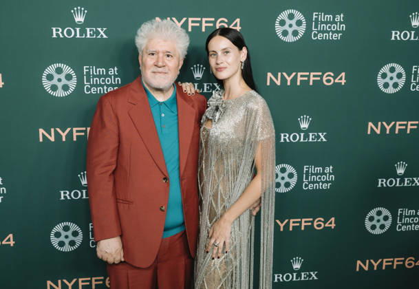 October 6, 2026, Brooklyn, Ny, United States: Pedro Almodovar and Milena Smit attend the 64th New York Film Festival Pedro Almodovarâ€⠢s Bitter Christmas U.S. Premiere. Held at Alice Tully Hall at Lincoln Center in New York. Dinara Khairova Zuma Press. October 6, 2026. Brooklyn United States - ZUMAp281 20261006_zea_p281_001 Copyright: xPhotoxImagexPressx