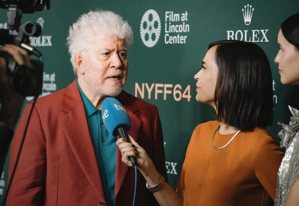 October 6, 2026, Brooklyn, Ny, United States: Pedro Almodovar attends the 64th New York Film Festival Pedro Almodovarâ€⠢s Bitter Christmas U.S. Premiere. Held at Alice Tully Hall at Lincoln Center in New York. Dinara Khairova Zuma Press. October 6, 2026. Brooklyn United States - ZUMAp281 20261006_zea_p281_017 Copyright: xPhotoxImagexPressx