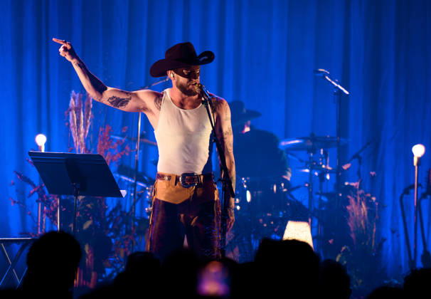 Orville Peck performs live in Kentish Town Forum, October 06, 2026 Orville Peck performs live to promote his new album Mule in Kentish Town Forum, October 06, 2026., Credit:Tina Korhonen Tina Korhonen - B162 Avalon United Kingdom, London Copyright: xTinaxKorhonenx xTinaxKorhonenx-xB162x xAvalonx 1141112382
