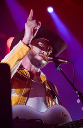 Orville Peck performs live in Kentish Town Forum, October 06, 2026 Orville Peck performs live to promote his new album Mule in Kentish Town Forum, October 06, 2026., Credit:Tina Korhonen Tina Korhonen - B162 Avalon United Kingdom, London Copyright: xTinaxKorhonenx xTinaxKorhonenx-xB162x xAvalonx 1141112385