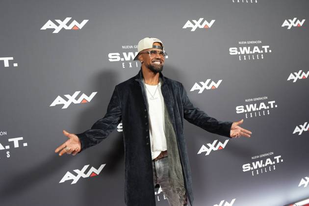 Shemar Moore attends the S.W.A.T. Exiles premiere at Palacio de la Prensa on October 06, 2026 in Madrid, Spain. Cordon Press