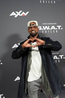 Shemar Moore attends the S.W.A.T. Exiles premiere at Palacio de la Prensa on October 06, 2026 in Madrid, Spain. Cordon Press