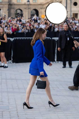 Emma Stone at the Louis Vuitton Women s Ready-to-Wear Spring Summer 2026 Collection fashion show during Paris Fashion Week, October 6, 2026 Florian Lavielle Bestimage Celebrities at the Louis Vuitton Women’s Ready-to-Wear Spring Summer 2026 Collection fashion show during Paris Fashion Week on October 6, 2026, Paris, France  Copyright: xFlorianxLaviellex xBestimagexFlorianxLaviellex xBestimagex