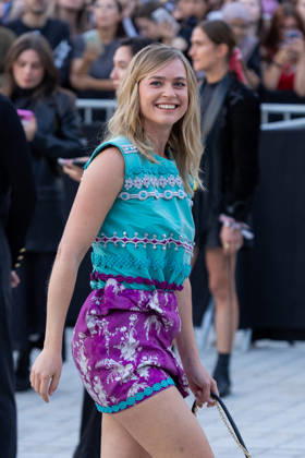 Jeanne Goursaud at the Louis Vuitton Women s Ready-to-Wear Spring Summer 2026 Collection fashion show during Paris Fashion Week, October 6, 2026 Florian Lavielle Bestimage Celebrities at the Louis Vuitton Women’s Ready-to-Wear Spring Summer 2026 Collection fashion show during Paris Fashion Week on October 6, 2026, Paris, France  Copyright: xFlorianxLaviellex xBestimagexFlorianxLaviellex xBestimagex