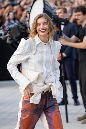Giulia Maenza at the Louis Vuitton Women s Ready-to-Wear Spring Summer 2026 Collection fashion show during Paris Fashion Week, October 6, 2026 Florian Lavielle Bestimage Celebrities at the Louis Vuitton Women’s Ready-to-Wear Spring Summer 2026 Collection fashion show during Paris Fashion Week on October 6, 2026, Paris, France  Copyright: xFlorianxLaviellex xBestimagexFlorianxLaviellex xBestimagex