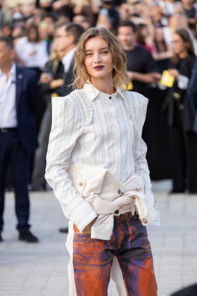 Giulia Maenza at the Louis Vuitton Women s Ready-to-Wear Spring Summer 2026 Collection fashion show during Paris Fashion Week, October 6, 2026 Florian Lavielle Bestimage Celebrities at the Louis Vuitton Women’s Ready-to-Wear Spring Summer 2026 Collection fashion show during Paris Fashion Week on October 6, 2026, Paris, France  Copyright: xFlorianxLaviellex xBestimagexFlorianxLaviellex xBestimagex