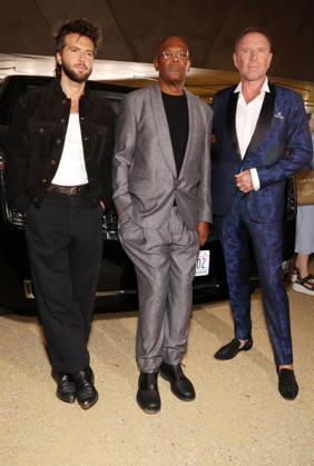 Inside arrivals for the Los Angeles premiere of The Beast at the Academy Museum of Motion Pictures Featuring: Guy Burnet, Samuel L. Jackson, Renny Harlin Where: Los Angeles, California, United States When: 07 Oct 2026 Credit: Faye s Vision Cover Images EDITORIAL USE ONLY. NOT FOR USE BY NEWSPAPERS BASED IN THE UK. Copyright: xx coverimg56077544